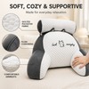 Ergonomic Reading Pillow for Bed, Sofa & Chair, Supportive Backrest