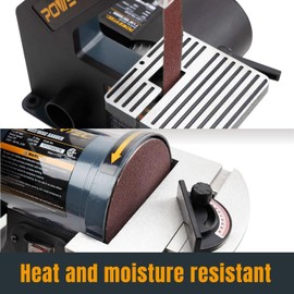 POWERTEC 1 x 30 Inch Sanding Belts, 10 Each of 120/240/400 Grits, 30PK, Aluminum Oxide Belt Sander Sanding Belt for WEN 6515T/ Bucktool Belt and Disc Sander, Woodworking, Metal Polishing (11127-6)