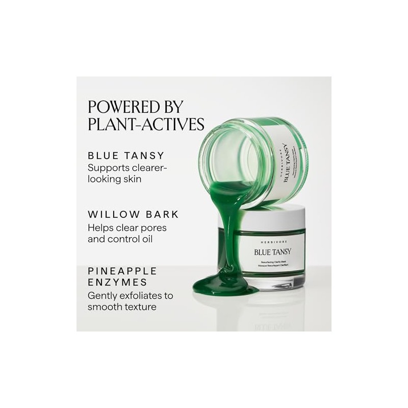 Herbivore Botanicals - Organic Blue Tansy Resurfacing Mask