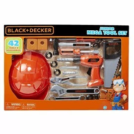 Jakks Pacific Black & Decker Junior Mega 42 Tools & Accessories Set Age 3 & Up