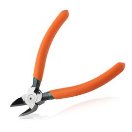 LEONTOOL Side Cutters for Flush Cut Plastics, 45 Angled Wire Cutters for Crafts, Wire Side Cutters, Clipper, Flush Cutter, Wire Scissors, Flush Cutting Pliers for