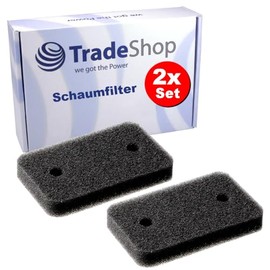 Trade-Shop Sponge Filter / Foam Filter Compatible with Miele T8826WP T8827WP T8837WP T8847WP T8937WP T8939WP T8947WP T8957WP Condenser Dryer