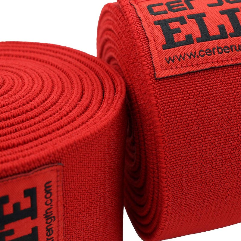CERBERUS Strength Elite Kniebandagen (Paar) (3 m)