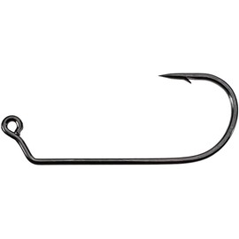 Eagle Claw L786 2/0-5/0 Premium Extra Strong Jig Hook with 60°Flipping Hook Package in 100 Each. Same as The Mustad 32786 Style Hook. Made in USA (Eagle Claw L786 BN 5/0 100 Pack)