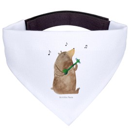 Mr. & Mrs. Panda Hundehalstuch L Bär Lied - Geschenk, groß, Valentine, Teddybär, Teddy, Valentinstag, Liebeslied, Liebe, große Hunde