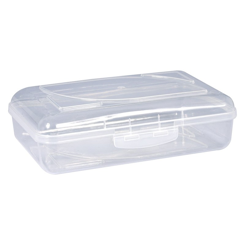 Cra-Z-Art Caja de lápices transparente translúcida caja de lápices