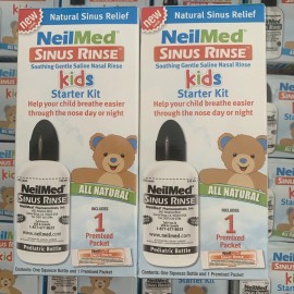 Neilmed Sinus Rinse For Kids (5) Five Squeeze Bottles 4 oz NEW Expiration 5/19