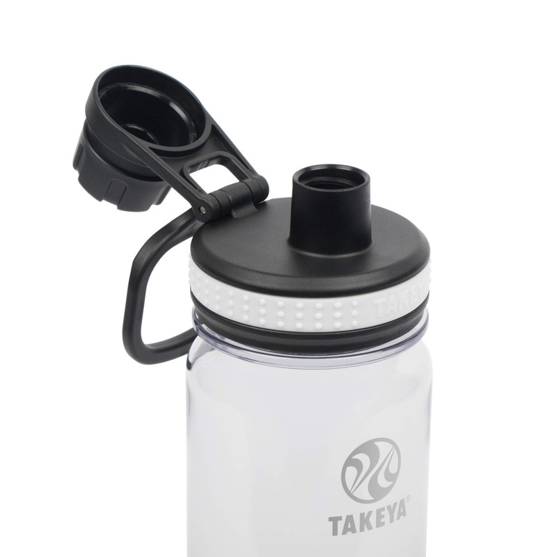 Takeya - Botella de agua deportiva de plástico Tritan de