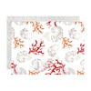 Apelt Placemat, Polyester, Coral, 35 x 48 x 0.2 cm