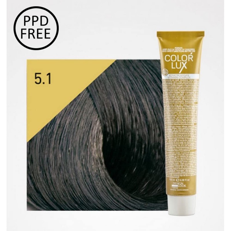 DESIGN LOOK Dye Lux 5.1 Chestnut Light Ash 100ml Standard