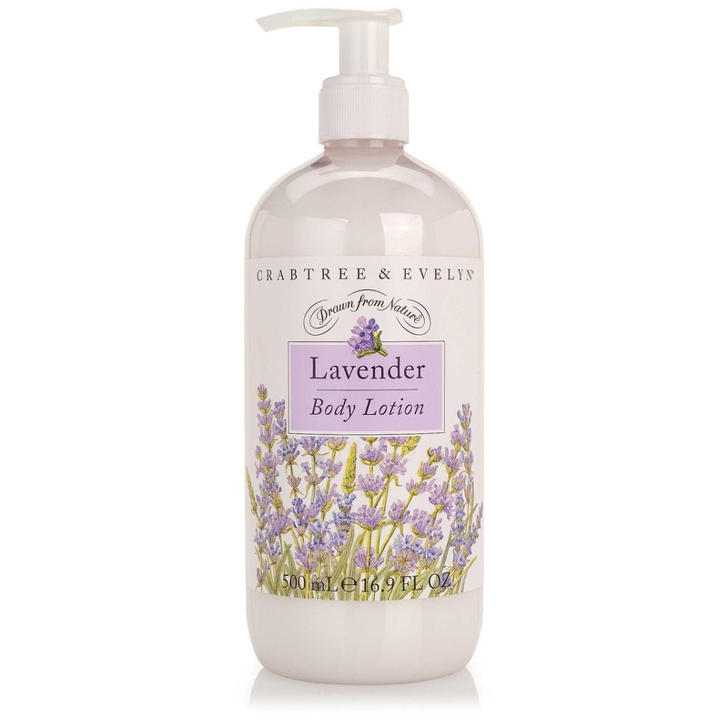 Crabtree & Evelyn Body Lotion, Lavender, 16.9 Fl Oz
