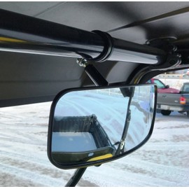 Maverick Advantage 12" Wide x 4 1/2" Tall Panoramic Rearview Mirror for John Deere Gator (UTV)