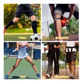 4pz Rodilleras Deportiva Silicona ,rodillera Soporte Patelar                                                                                          
