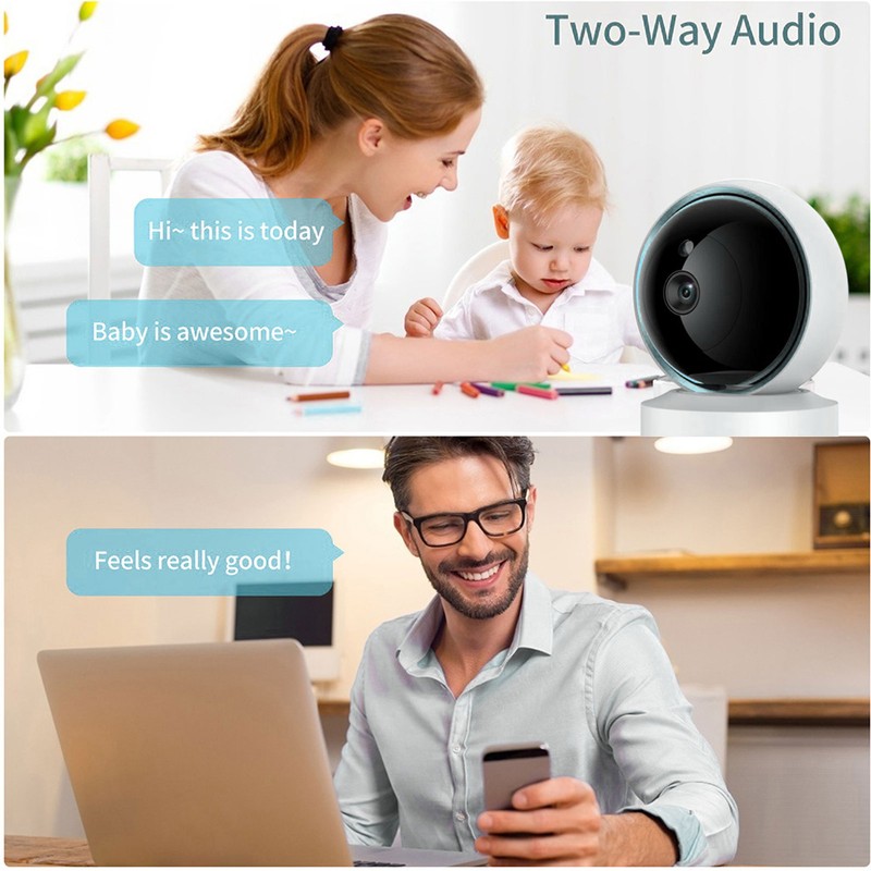 Indoor Security Camera 1080P HD 2.4G 5G Dual Band Infrared