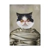 The Mummy Cat Portrait - Size: L (18" x 24")