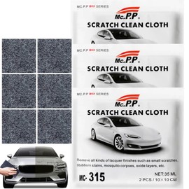 Leogony 6PCS Nano Sparkle Cloth for Car Scratches, Repair Light Scuffs on Surface