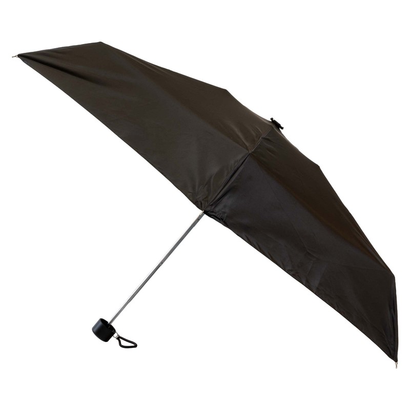 Totes MICRO MINI PURSE MANUAL UMBRELLA-MANY STYLES (Black Square)