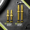 JRC Components 44MM Aluminum TUBELESS VALVES - Acid Green