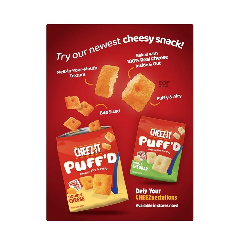 Cheez-It Extra Cheesy Cheese Crackers, 12.4 oz