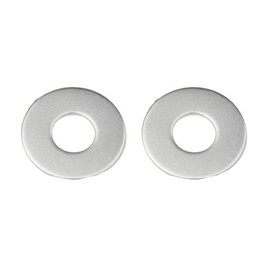 Yesmin 12 PCS M5 Stainless Steel Penny Washers - 10mm Flat Large Metal Washers for Screws and Bolts