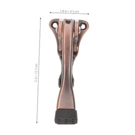 Tofficu Door Stoppers Hinge Pin Adjustable Door Stoppers Adjustable Door Stop Aluminum Alloy Door Hinge Door Stopper