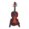 Violin Model Mini Exquisite Musical Instrument Decorative Handicraft Ornament for