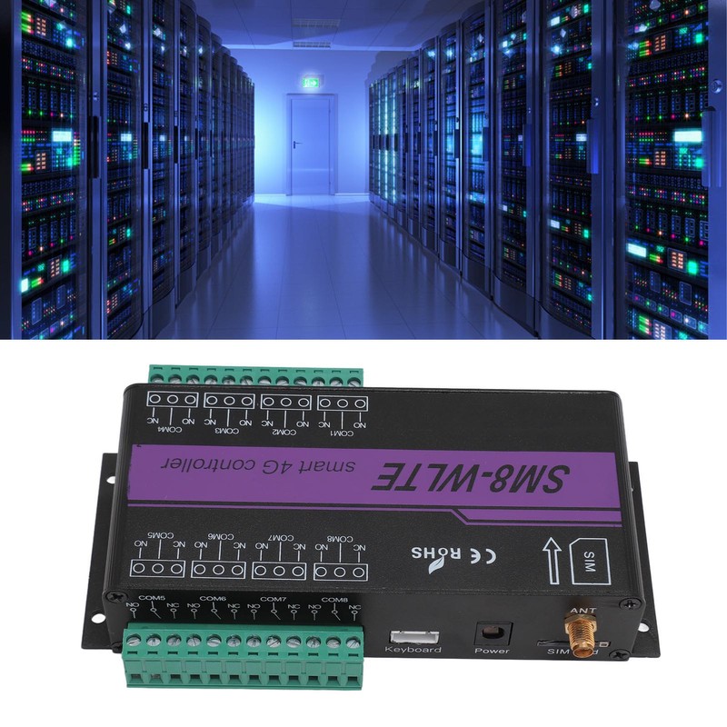 GSM Gate Opener 8 Channel 4G Mobile Phone Access Controller