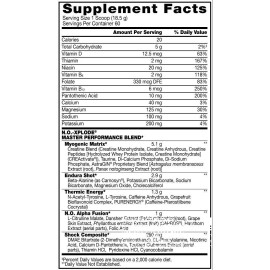 Pre Entreno Bsn No Xplode 3.0 60 Servicios Los Sabores Sabor Blue Raspberry