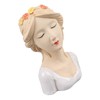 Modern Ceramic Face Vases Decorative Modern Style Shy Girl Flower