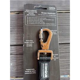 Camine Force & Fear Free Bungee Attachment Dog Training Leash W/ “IN TRAINING” Patch-