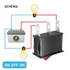 SCOOYUCK 5 Pcs Rocker Switch ON/Off/ON, 15mm×21mm 12V 24V 125V