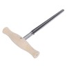 Violin Peg Hole Reamer Stainless Steel Incisive Edge Ergonomic Wooden