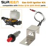 SURIEEN Gas Grill Piezo Ignitor Push Button Replacement Kit for