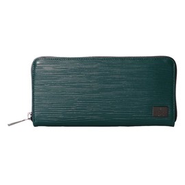 Lanvin On Blue 520657 345220 Men's Long Wallet, Round Zipper, Adonis, Genuine Leather, Leather, [05] Green