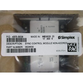 Simplex 4905-9938 - Fire Alarm Smart Sync Control Module Non-Address