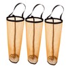 SUPVOX 3pcs Tennis Ball Mesh Bag Durable Tennis Ball Pouch