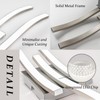 EDISLIVE Modern Dimmable LED Ceiling Light Curved 3 Light 22.5
