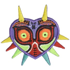 Majora's Mask Legend of Zelda Embroidered Iron on Patch Applique