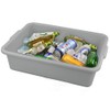 Anbers 13L/Grey Plastic Commercial Bus Box, Wash Tub Basin, 4