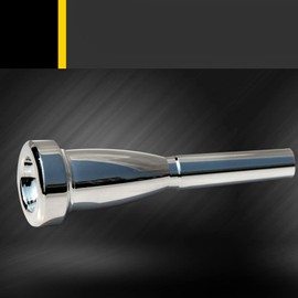 Silver Trumpet Mouthpiece Pure Full Copper Silver Plating Trumpet Trumpet Accessories for Bach (1.5C)