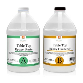 Table TOP EPOXY Resin 2 Gallon Kit. for Super Gloss Coating