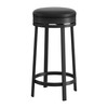 IDEALHOUSE 24'' Swivel Bar Stools with Footrest, Modern Counter Height