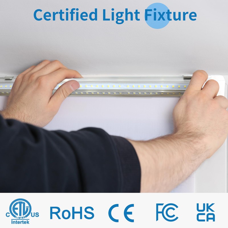 SHOPLED LED Shop Light 3FT, 30W 4000LM 6000K Cool White,