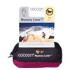 Cocoon MummyLiner Silk, mulberry red
