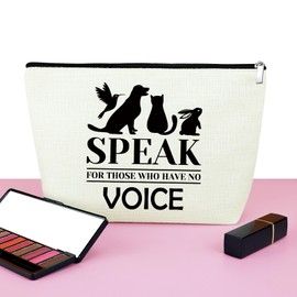 Mxrymvu Veterinarian Gifts for Women Makeup Bag Veterinary Technician Gift Birthday Gifts for Veterinarian Cosmetic Bag Veterinary Assistant Gift Thank You Gift for Veterinary Graduation Gifts