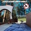 Camping Tent 2 Person, Waterproof Windproof Tent with Rainfly Easy