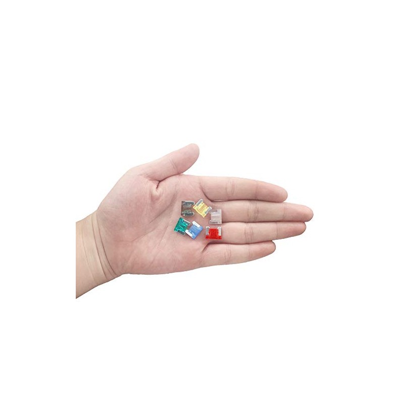 (60 Pcs) MCIGICM Low Profile Mini Fuse, 7A 10A 15A