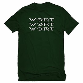 Wort Wort Wort X-Large Forest Green Unisex T-Shirt