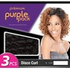 Outre Purple Pack 3Pcs Curly Wavy Style Human Hair Blend