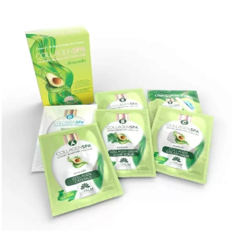 La Palm Collagen Spa Luxury Manicure and Pedicure SET #